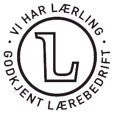 Godkjent lærebedrift – vi har lærling